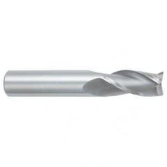 7/8 Dia. x 4 Overall Length 3-Flute Square End Solid Carbide SE End Mill-Round Shank-Center Cutting-TiALN - All Tool & Supply