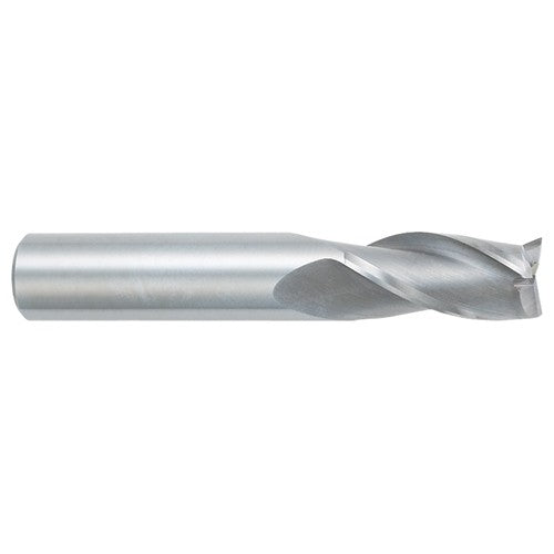 ‎5/64″ Dia. × 1/8″ Shank × 1/4″ DOC × 1-1/2″ OAL, Carbide, TiAlN, 3 Flute, Square, Solid End Mill - All Tool & Supply