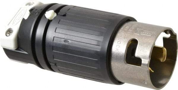 Hubbell Wiring Device-Kellems - 480 VAC, 50 Amp, NonNEMA Configuration, Industrial Grade, Self Grounding Plug - 1 Phase, 2 Poles, IP20, 0.83 to 1-1/4 Inch Cord Diameter - All Tool & Supply