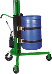 Valley Craft - 1,000 Lb Load Capacity, 30, 55 & 85 Gal Drum Lifter - For 30 Gal, 55 Gal & 85 Gal Drums - All Tool & Supply