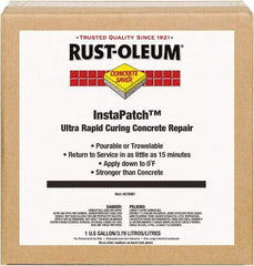 Rust-Oleum - 1 Gal Bottle Concrete Repair/Resurfacing - Gray, 230 Sq Ft Coverage, Polyethylene - All Tool & Supply