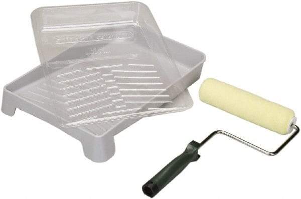 Ability One - Trim Paint Roller Kit - Includes Paint Tray, Roller Cover & Frame - All Tool & Supply