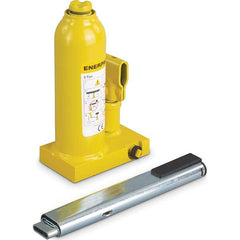 Enerpac - Manual Bottle, Screw, Ratchet & Hydraulic Jacks Type: Hydraulic Bottle Jack Load Capacity (Ton): 5 (Inch) - All Tool & Supply