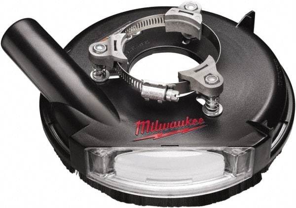 Milwaukee Tool - 7" Diam Grinder Dust Shroud - For Use with Sanders/Grinders - All Tool & Supply