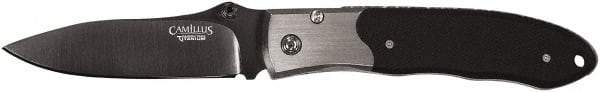 Clauss - 3" Blade, Drop Point Folding Knife - G-10, 1 Blade, 1 Edge - All Tool & Supply