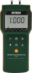 Extech - 1 Max psi, 0.3% Accuracy, Differential Pressure Manometer - All Tool & Supply