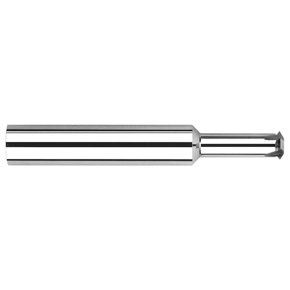 Harvey Tool - Single Profile Thread Mills; Maximum Threads Per Inch: 56 ; Minimum Threads Per Inch: 24 ; Thread Type: Internal/External ; Minimum Nominal Diameter (Inch): #10 ; Cutting Diameter (Inch): 0.1350 ; Shank Diameter (Inch): 1/4 - Exact Industrial Supply