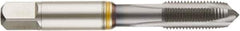 Guhring - 9/16-18 UNF, TiCN Finish, Cobalt Spiral Point Tap - Plug Chamfer, Right Hand Thread, 3.591" OAL, 0.866" Thread Length, 0.429" Shank Diam, 2B/3B Class of Fit, Series 4406 - Exact Industrial Supply