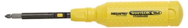 Megapro - Bit Screwdriver - Phillips, Slotted, Torx, Square, with Storage - All Tool & Supply