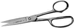 Heritage Cutlery - 3" LOC, 8" OAL Stainless Steel Standard Shears - Ambidextrous, Straight Handle, For General Purpose Use - All Tool & Supply