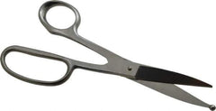 Heritage Cutlery - 3" LOC, 9" OAL Stainless Steel Standard Shears - Right Hand, Metal Straight Handle, For Poultry Processing - All Tool & Supply