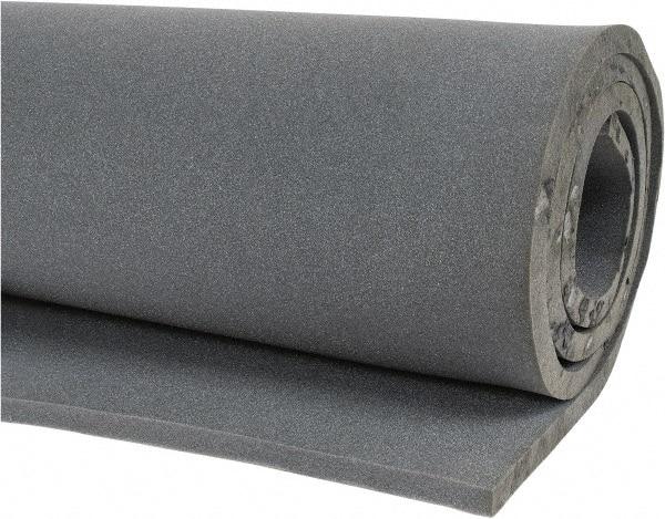 Singer Safety - 10' Long x 54" Wide, Polyester Foam Roll - Gray - All Tool & Supply