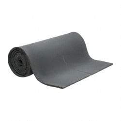 Singer Safety - 25' Long x 54" Wide, Polyester Foam Roll - Gray - All Tool & Supply