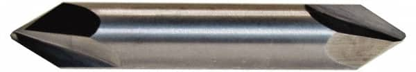 ProMax - 1/2" Diam 4 Flute Double End Solid Carbide Chamfer Mill - All Tool & Supply