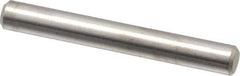 Value Collection - 1/8" Diam x 1" Pin Length 316 Stainless Steel Standard Dowel Pin - Bright Finish, 2 Beveled End - All Tool & Supply