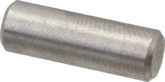 Value Collection - 1/4" Diam x 3/4" Pin Length 316 Stainless Steel Standard Dowel Pin - Bright Finish, 2 Beveled End - All Tool & Supply