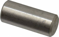 Value Collection - 5/16" Diam x 3/4" Pin Length 316 Stainless Steel Standard Dowel Pin - Bright Finish, 2 Beveled End - All Tool & Supply