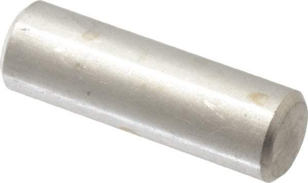 Value Collection - 5/16" Diam x 1" Pin Length 316 Stainless Steel Standard Dowel Pin - Bright Finish, 2 Beveled End - All Tool & Supply