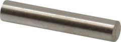 Value Collection - 3mm Diam x 16mm Pin Length 316 Stainless Steel Standard Dowel Pin - Bright Finish, 1 Rounded End - All Tool & Supply