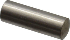 Value Collection - 4mm Diam x 12mm Pin Length 316 Stainless Steel Standard Dowel Pin - Bright Finish, 1 Rounded End - All Tool & Supply