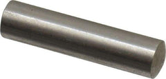 Value Collection - 6mm Diam x 24mm Pin Length 316 Stainless Steel Standard Dowel Pin - Bright Finish, 1 Rounded End - All Tool & Supply