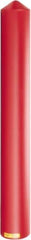 Eagle - 7-1/4" Wide x 7-1/4" Deep x 56" High, 6" Bollard Cover - Red, High Density Polyethylene, 6 Lb, Smooth Surface - All Tool & Supply