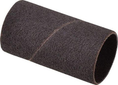 Merit Abrasives - 80 Grit Aluminum Oxide Coated Spiral Band - 1" Diam x 2" Wide, Medium Grade - All Tool & Supply