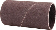 Merit Abrasives - 120 Grit Aluminum Oxide Coated Spiral Band - 1" Diam x 2" Wide, Fine Grade - All Tool & Supply