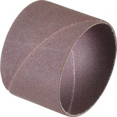 Merit Abrasives - 120 Grit Aluminum Oxide Coated Spiral Band - 2" Diam x 1-1/2" Wide, Fine Grade - All Tool & Supply