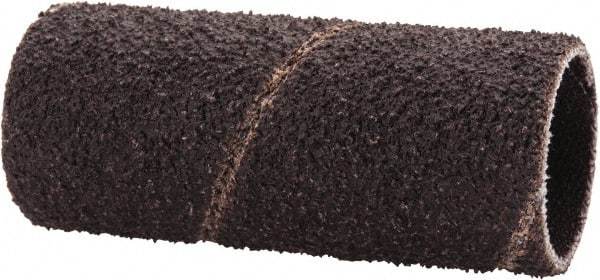 Merit Abrasives - 50 Grit Aluminum Oxide Coated Spiral Band - 3/4" Diam x 2" Wide, Coarse Grade - All Tool & Supply