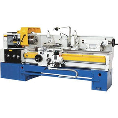 Summit - 18-1/4" Swing, 60" Between Centers, 120 Volt, Triple Phase Toolroom Lathe - 5MT Taper, 10 hp, 32 to 1,500 RPM, 3-1/8" Bore Diam, 44" Deep x 63" High x 114" Long - All Tool & Supply