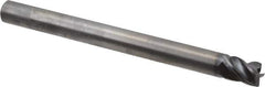 Kennametal - 1/2", 4 Flute, Solid Carbide, Corner Chamfer End Mill - 6" OAL, 5/8" LOC - All Tool & Supply