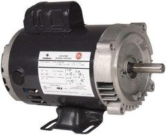 US Motors - 1-1/2 Max hp, 3,600 Max RPM, Single Cap Start Electric AC DC Motor - 115/208-230 V Input, Single Phase, 56HC Frame, 5/8" Shaft Diam, C-Face/Base Mount, ODP Enclosure - All Tool & Supply