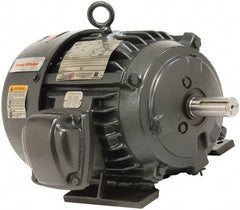 US Motors - 1/3 Max hp, 3,600 Max RPM, Single Cap Start Electric AC DC Motor - 115/208-230 V Input, Single Phase, 56 Frame, 5/8" Shaft Diam, Rigid Base Mount, TEFC Enclosure - All Tool & Supply