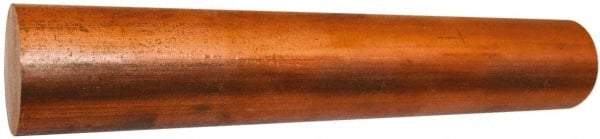 Value Collection - 9/16 Inch Diameter x 72 Inch Long, Copper Round Rod - Alloy 145 - All Tool & Supply