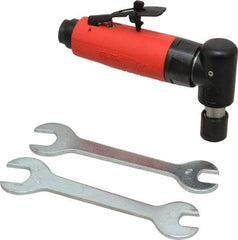 Sioux Tools - 1/4" Collet, Angle Handle, Angle Air Die Grinder - 20,000 RPM, Rear Exhaust, 11 CFM, 0.3 hp, 6.21 bar, 1/4 NPT - All Tool & Supply