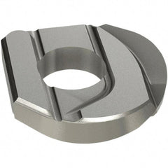 Iscar - HCRD.75 QP Grade IC328 Carbide Milling Insert - TiCN Finish, 0.183" Thick, 3/8" Corner Radius - All Tool & Supply