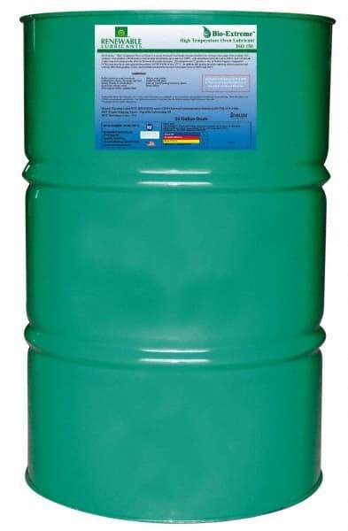 Renewable Lubricants - 55 Gal Drum Synthetic/Graphite Lubricant - White, -28°F to 2,000°F, Food Grade - All Tool & Supply