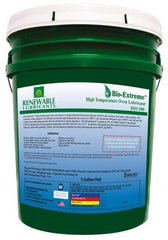 Renewable Lubricants - 5 Gal Pail Synthetic/Graphite Lubricant - White, -28°F to 2,000°F, Food Grade - All Tool & Supply