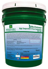 Renewable Lubricants - 5 Gal Pail Synthetic/Graphite Lubricant - White, -28°F to 2,000°F, Food Grade - All Tool & Supply