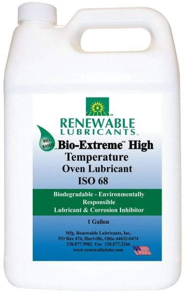 Renewable Lubricants - 1 Gal Bottle Synthetic/Graphite Penetrant/Lubricant - White, -28°F to 2,000°F, Food Grade - All Tool & Supply