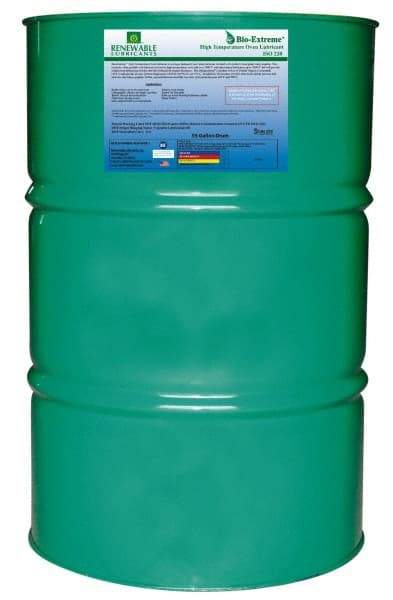 Renewable Lubricants - 55 Gal Drum Synthetic/Graphite Lubricant - White, -28°F to 2,000°F, Food Grade - All Tool & Supply