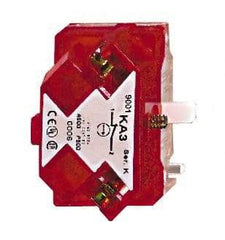 Square D - NC, Multiple Amp Levels, Electrical Switch Contact Block - 125 VAC and 240 VAC, Screw Terminal, 30mm Hole, For Use with 9001K/SK - All Tool & Supply