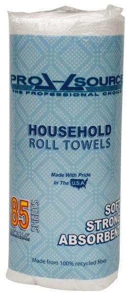 PRO-SOURCE - Perforated Roll of 2 Ply White Paper Towels - 11" Sheet Length - All Tool & Supply