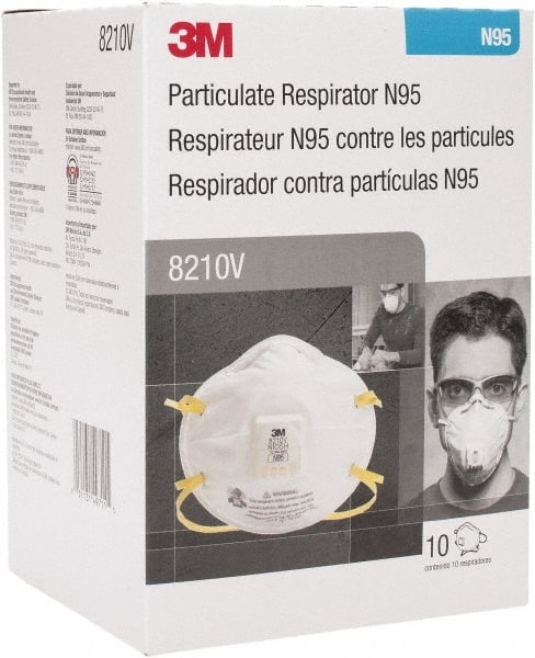 3M - N95, Size Universal, Particulate Respirator - Exact Industrial Supply