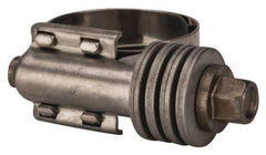 Value Collection - 11/16 to 1-1/4" Hose, 9/16" Wide x 0.6" Thick, Constant Torque Clamp - 11/16 to 1-1/4" Diam, Grade 301 & 410 Stainless Steel Screw - All Tool & Supply