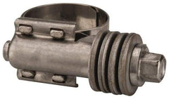 Value Collection - 9/16 to 1-1/16" Hose, 9/16" Wide x 0.6" Thick, Constant Torque Clamp - 9/16 to 1-1/16" Diam, Grade 301 & 410 Stainless Steel Screw - All Tool & Supply