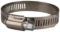 Value Collection - SAE Size 36, 1-3/4 to 2-3/4" Diam, Stainless Steel/Carbon Steel Worm Drive Clamp - 1/2" Wide, Material Grade 201 - All Tool & Supply