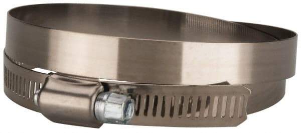 Value Collection - SAE Size 116, 5-3/4 to 7-3/4" Diam, Stainless Steel/Carbon Steel Worm Drive Clamp - 1/2" Wide, Material Grade 201 - All Tool & Supply