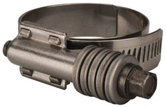 Value Collection - 1-3/4 to 2-5/8" Hose, 5/8" Wide x 0.7" Thick, Constant Torque Clamp - 1-3/4 to 2-5/8" Diam, Grade 301 & 410 Stainless Steel - All Tool & Supply